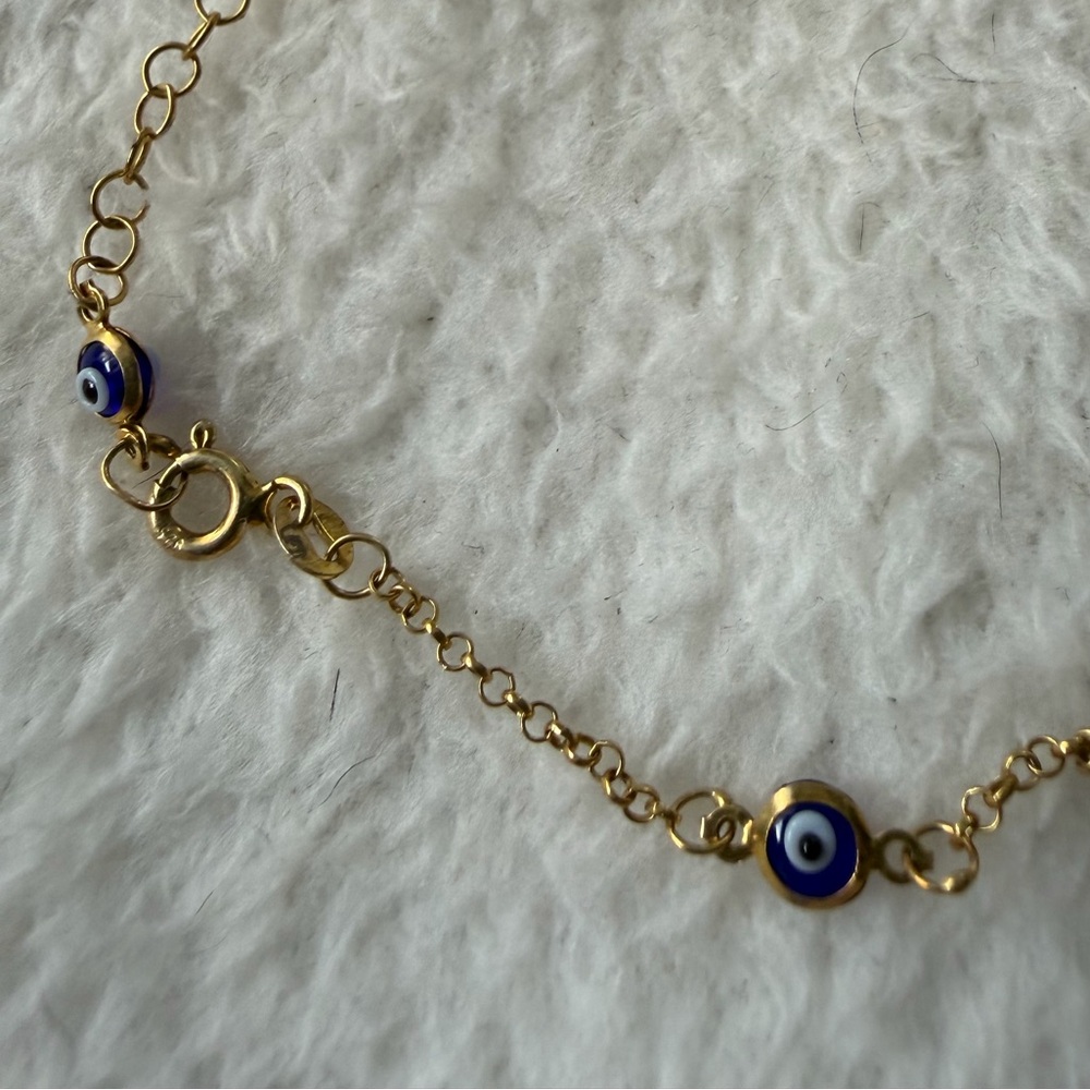 Savvy Cie Evil Eye Bracelet NWT - Picture 4 of 4